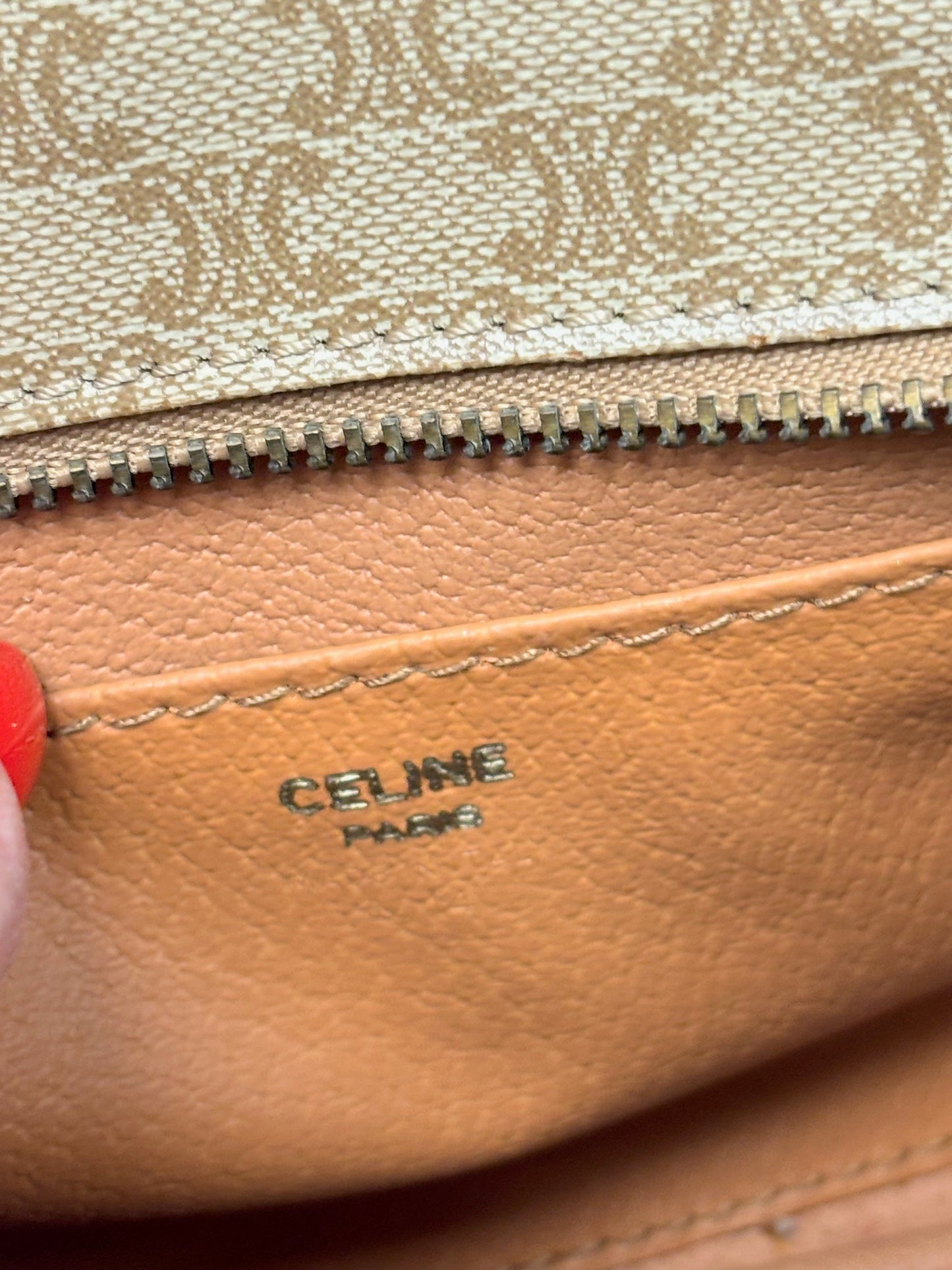 CÉLINE Sac Mini Triomphe vintage