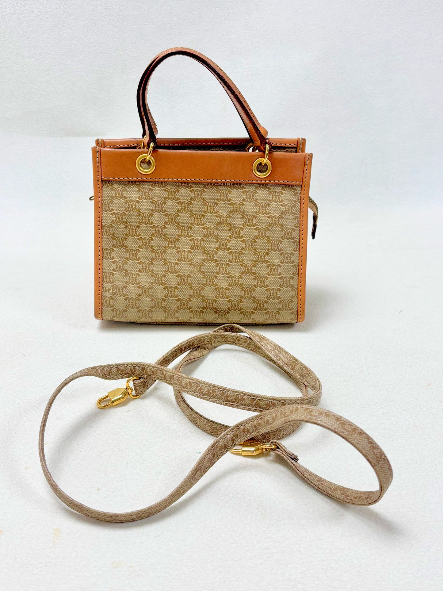 CÉLINE Sac Mini Triomphe vintage