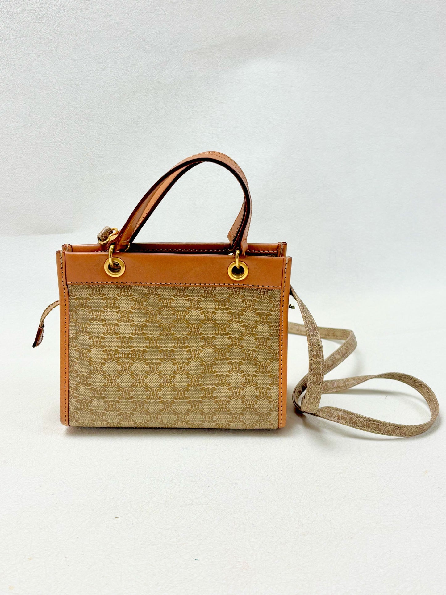 CÉLINE Sac Mini Triomphe vintage