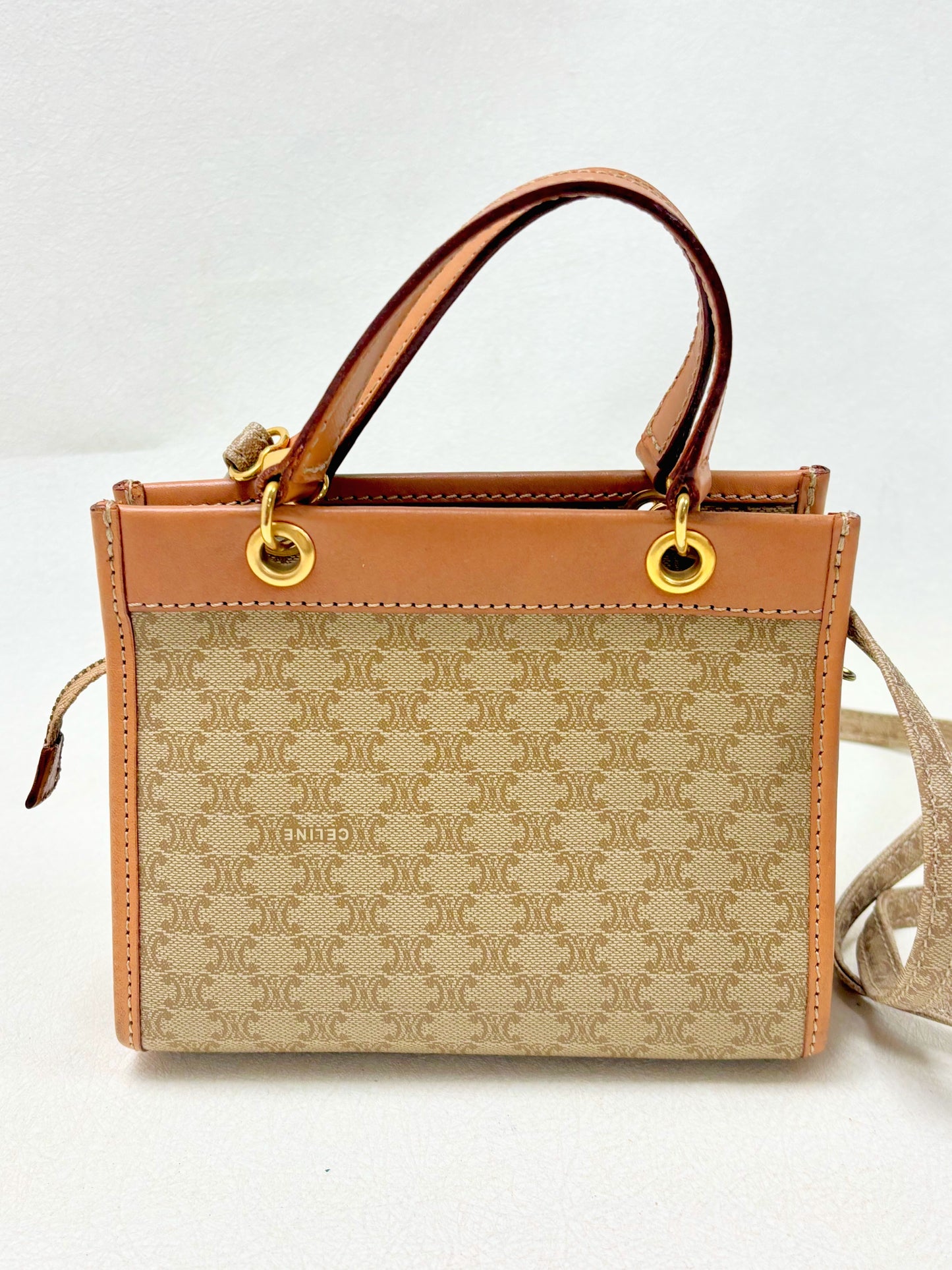 CÉLINE Sac Mini Triomphe vintage