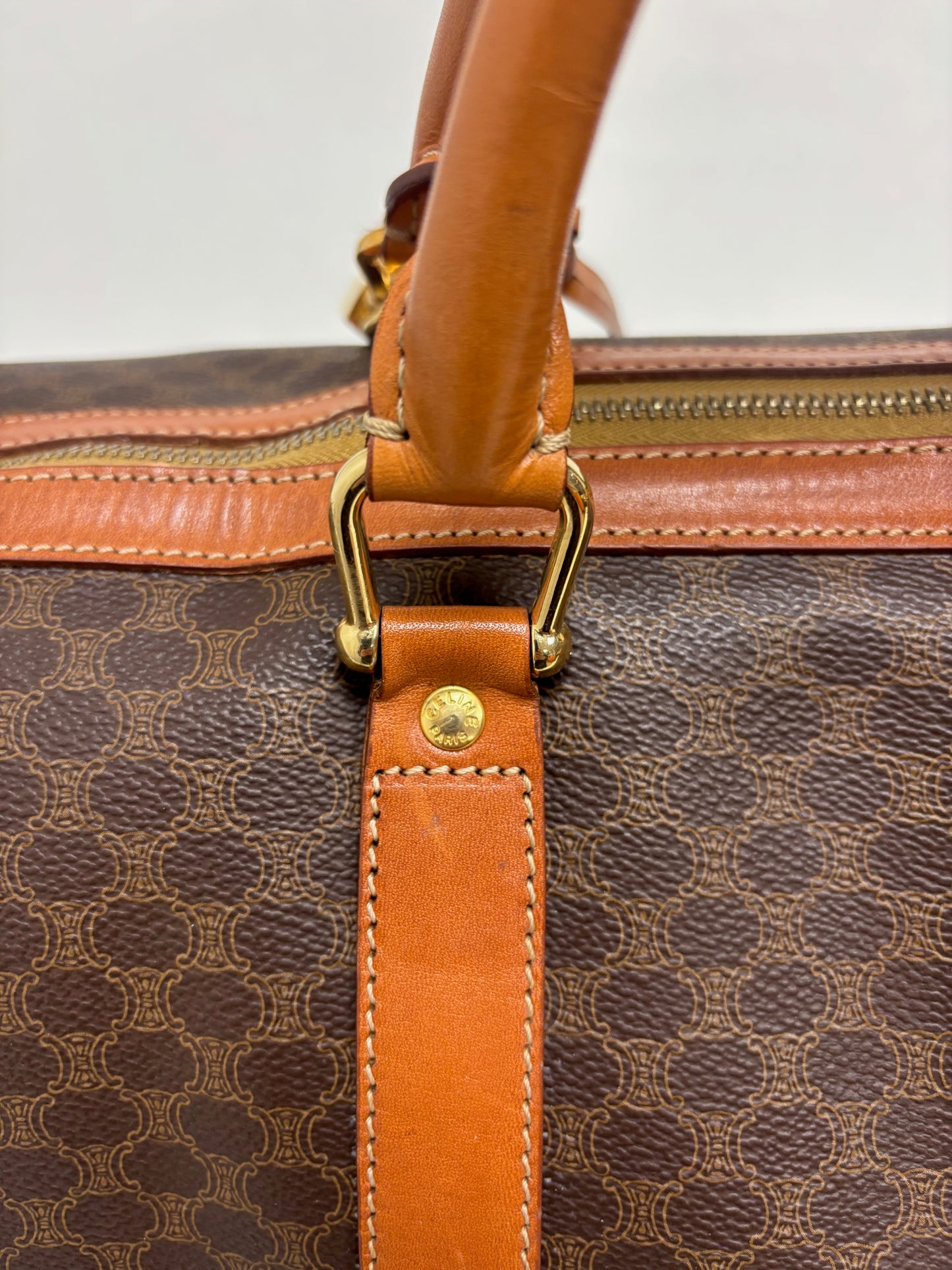 CÉLINE Sac Boston Triomphe 48h