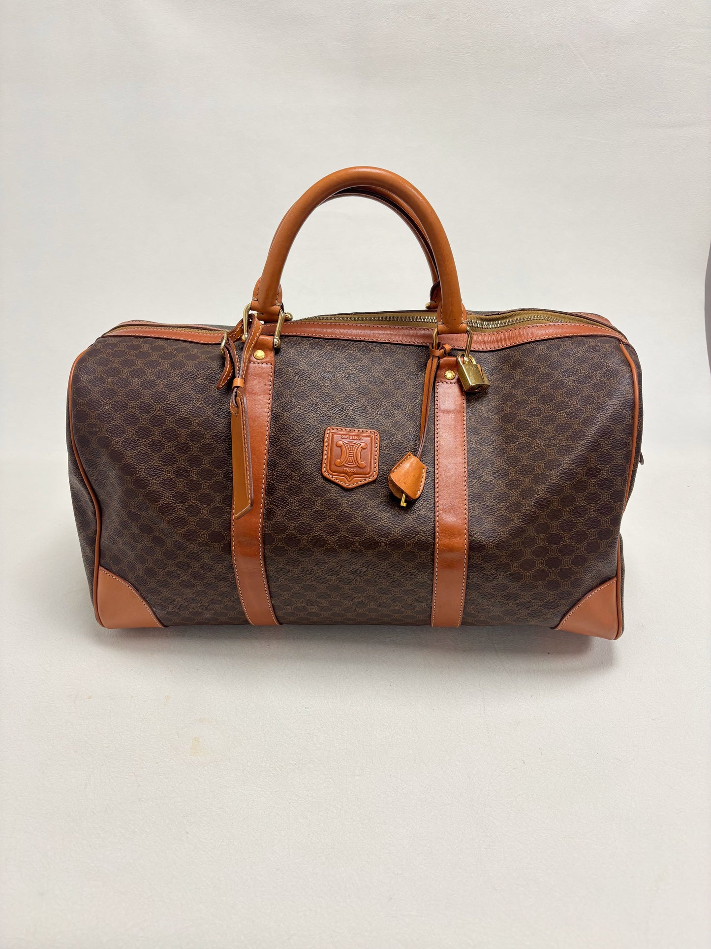 CÉLINE Sac Boston Triomphe 48h