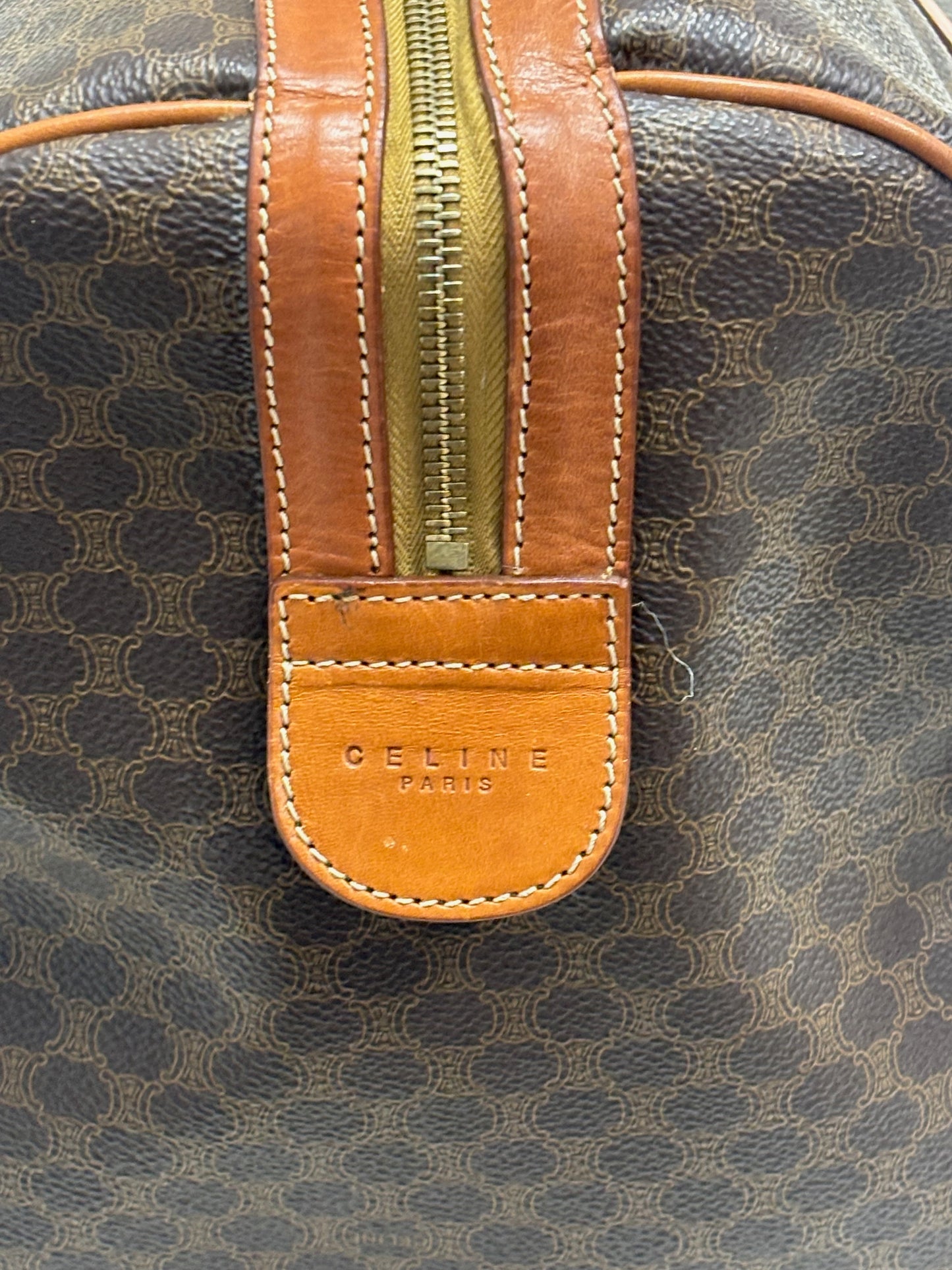 CÉLINE Sac Boston Triomphe 48h