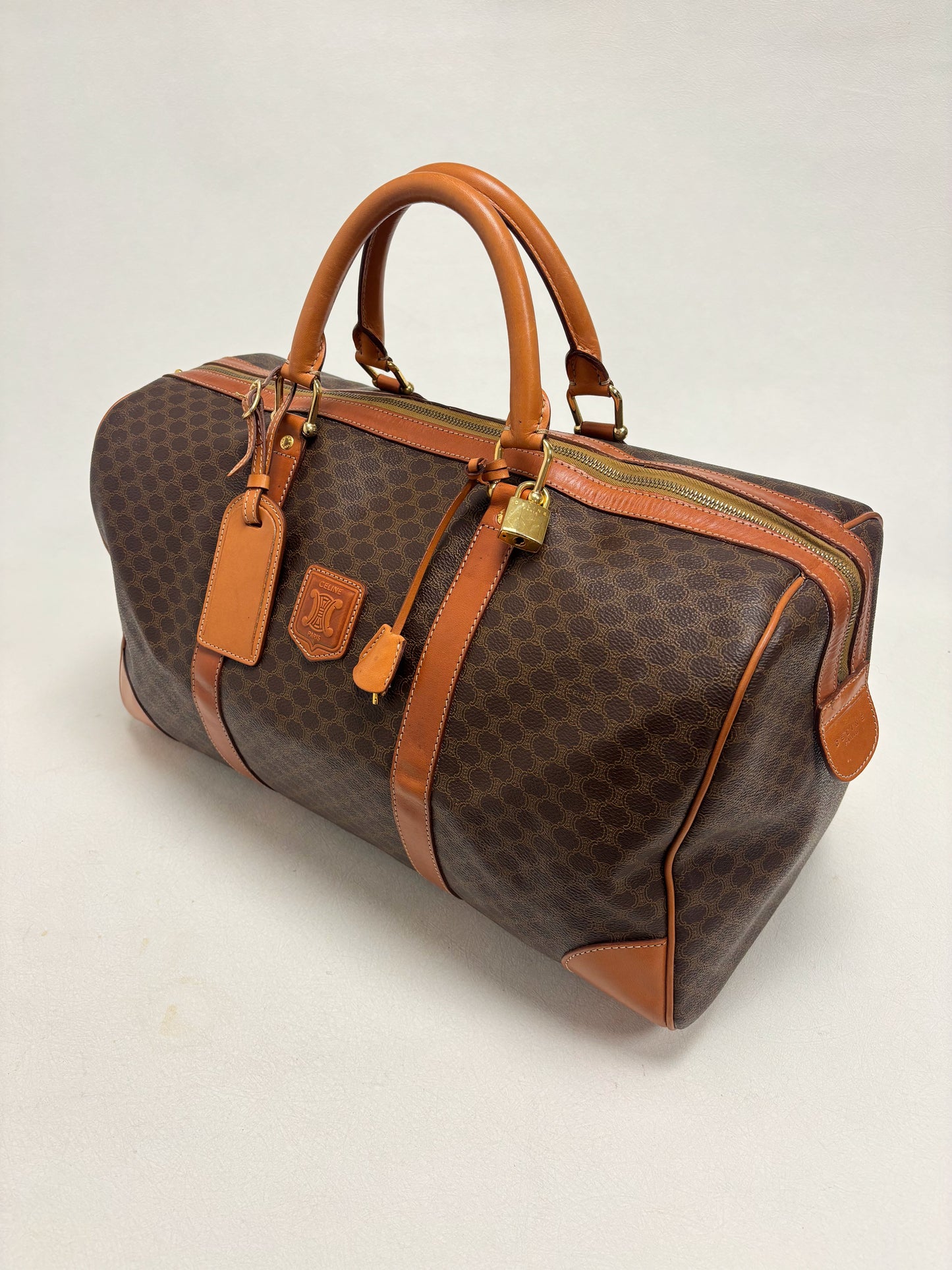 CÉLINE Sac Boston Triomphe 48h