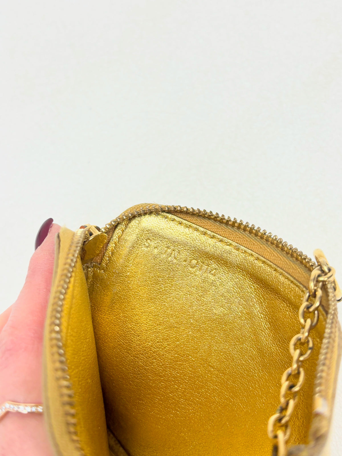CÉLINE Pochette bicolore
