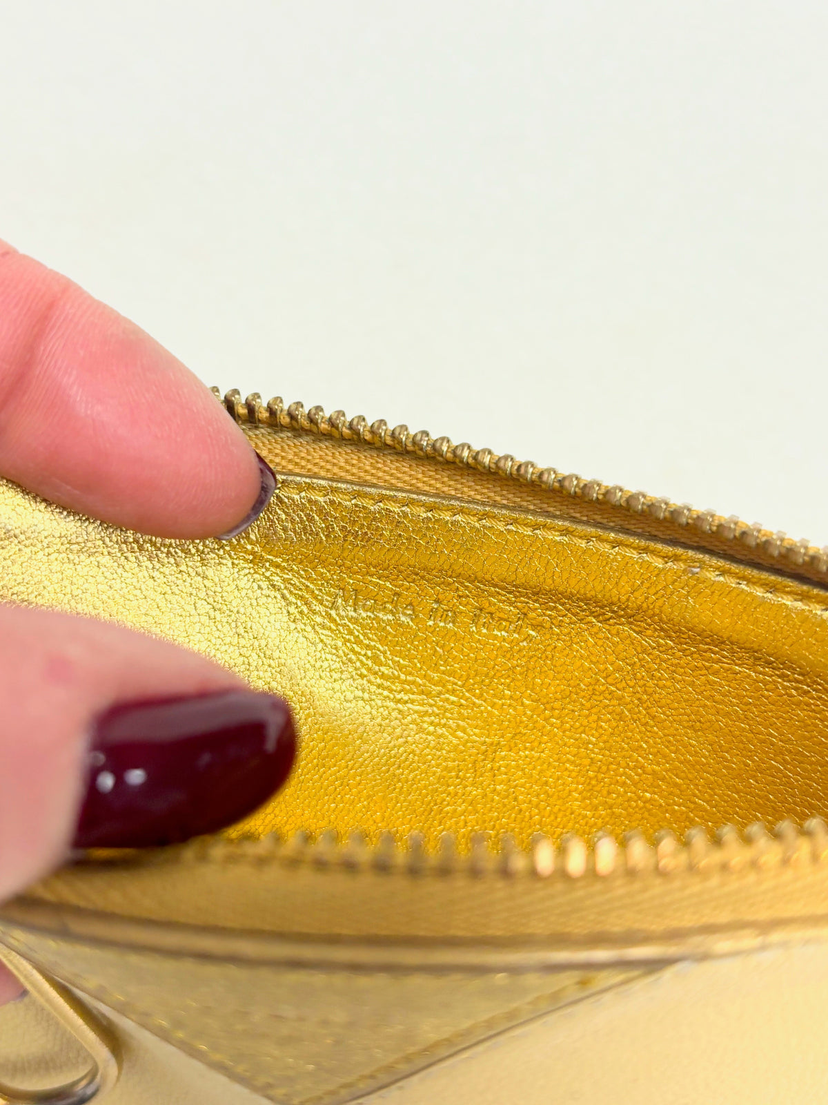 CÉLINE Pochette bicolore