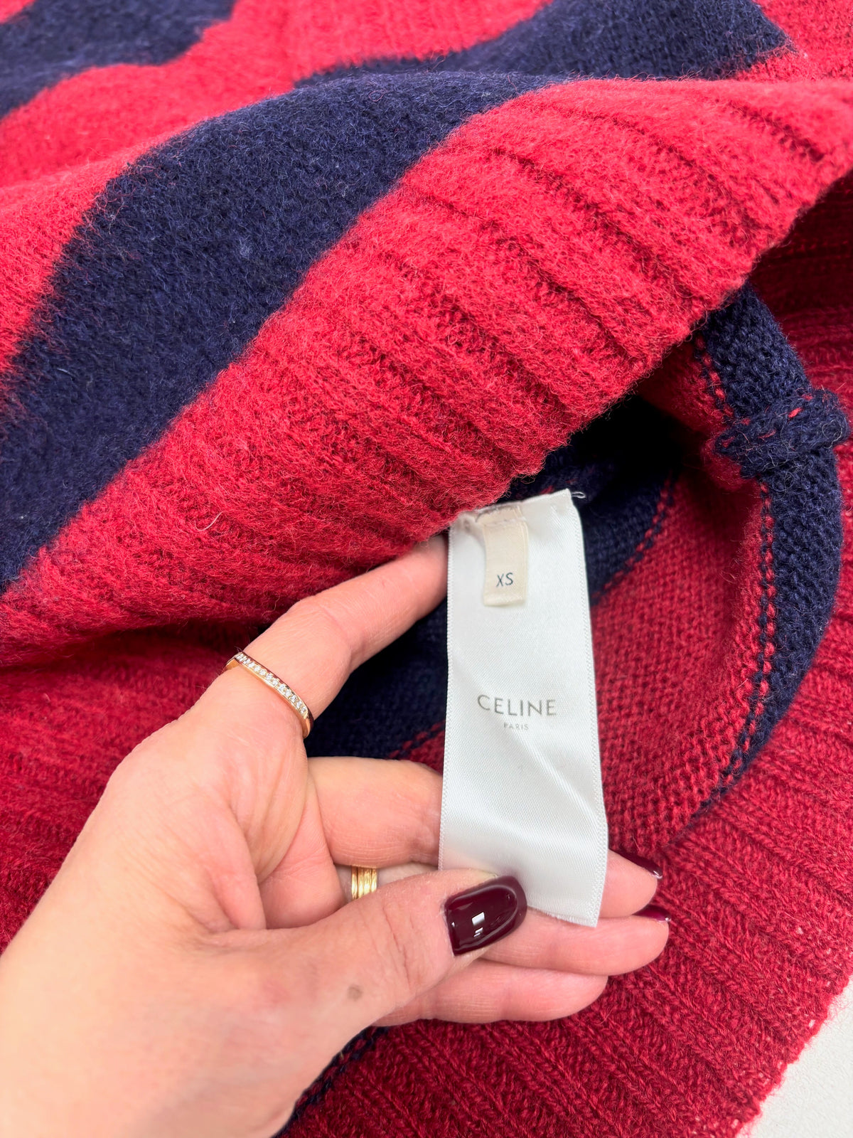 CÉLINE Pull Marinière