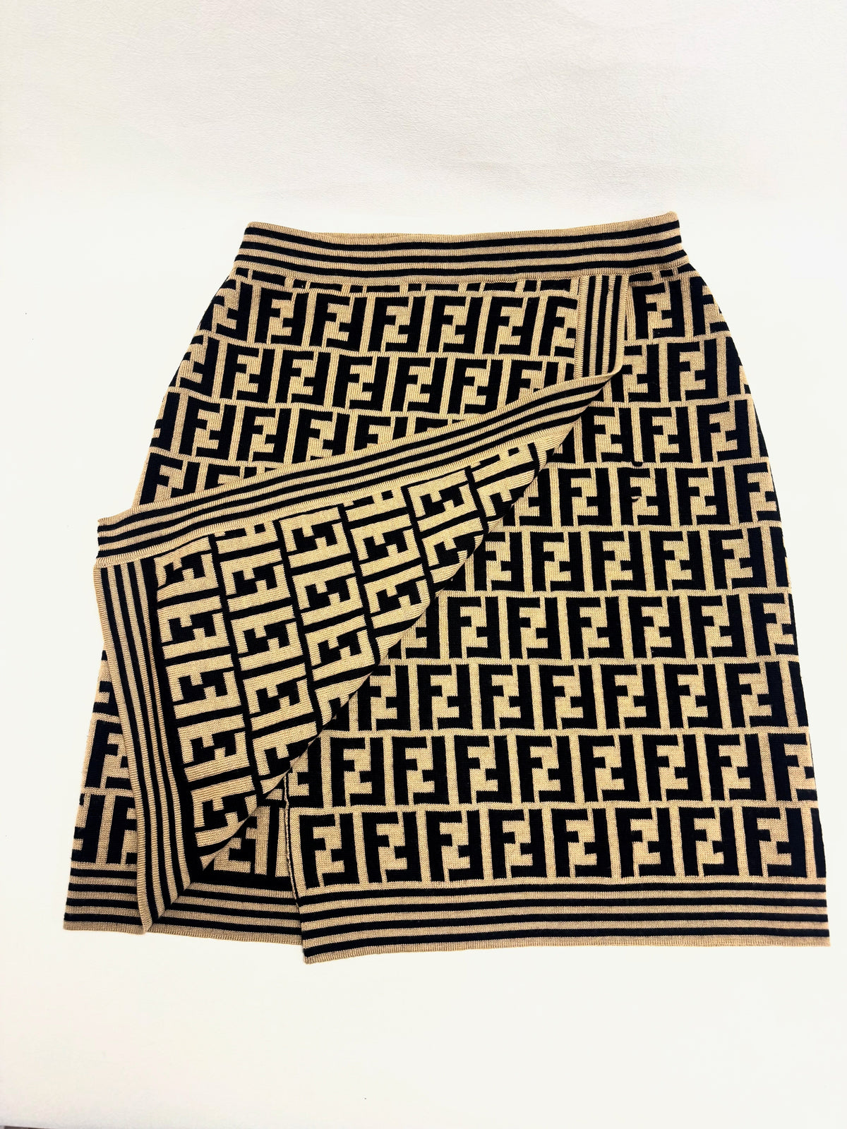 FENDI Jupe laine Zucca