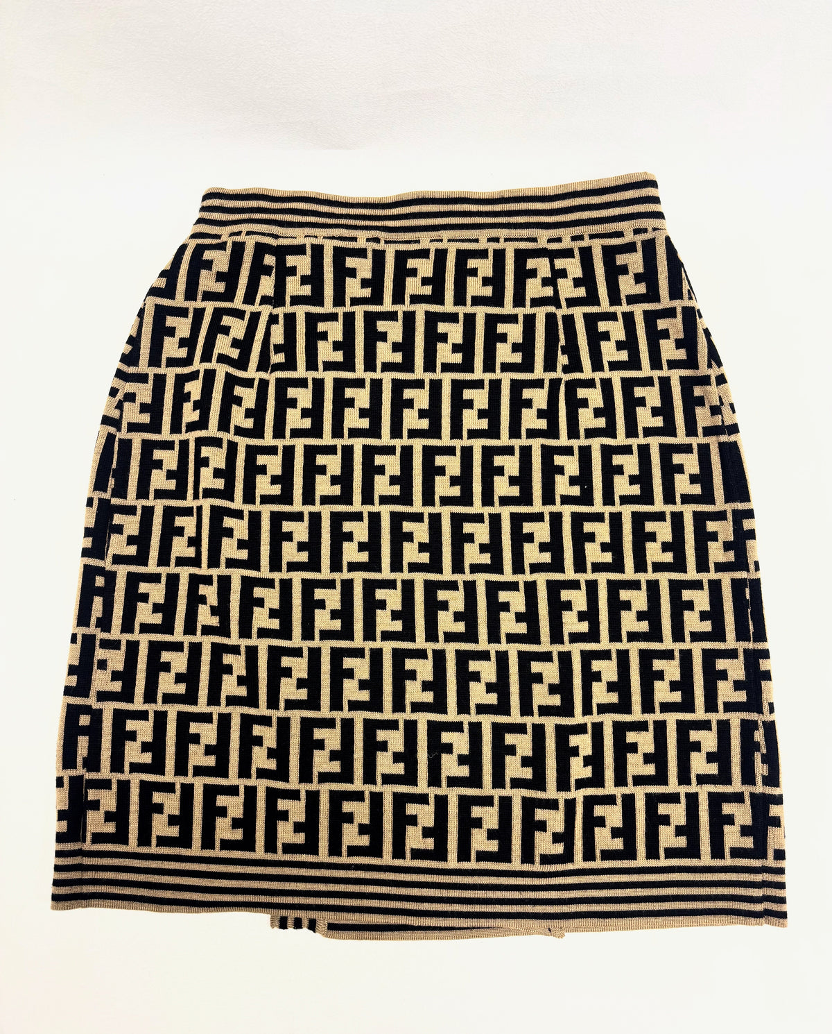 FENDI Jupe laine Zucca
