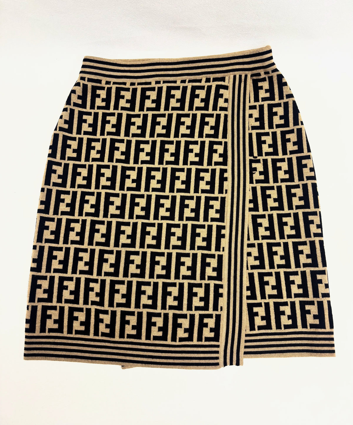 FENDI Jupe laine Zucca