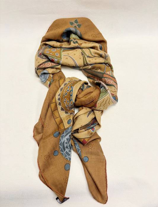 Scialle in cashmere e seta HERMÈS