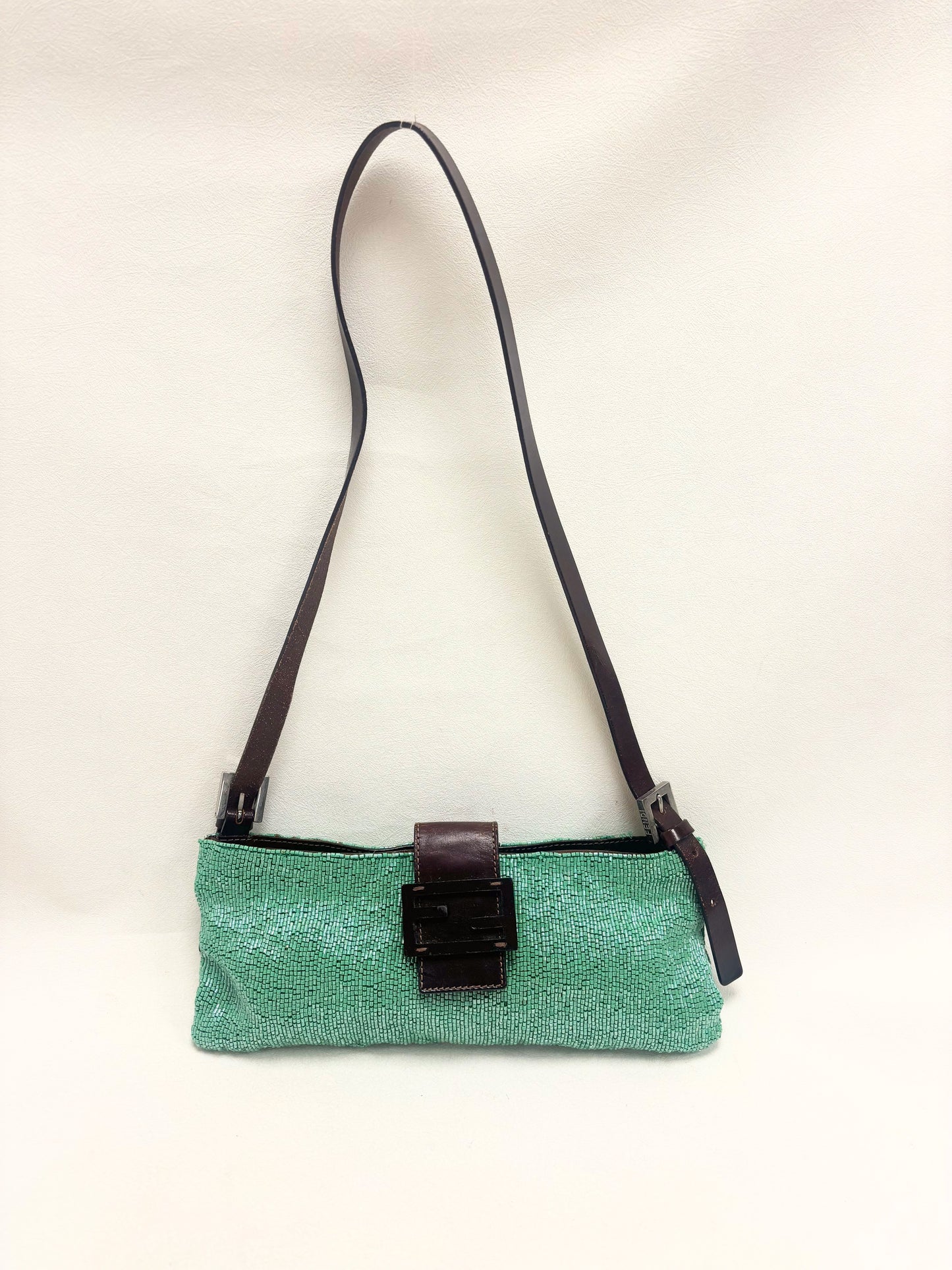 FENDI Sac Baguette Shoulder à sequins