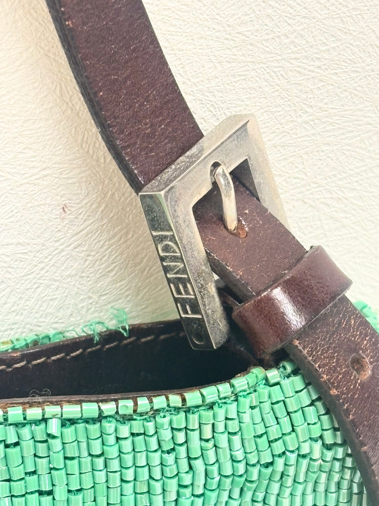 FENDI Sac Baguette Shoulder à sequins