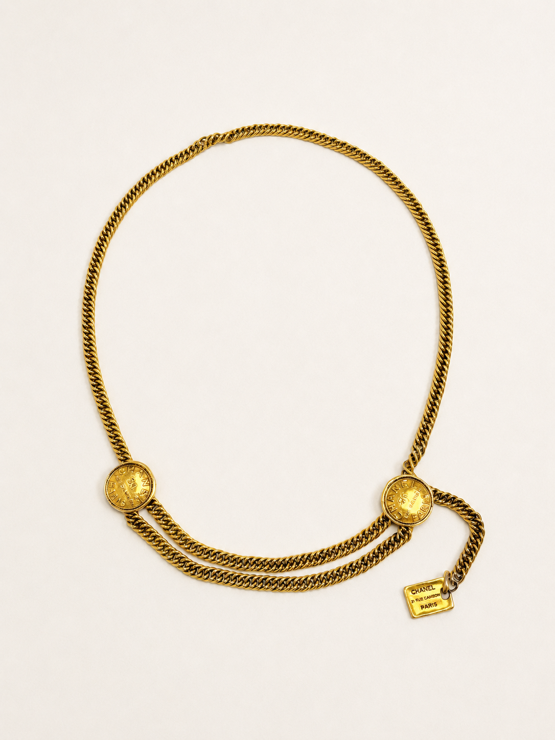CHANEL Ceinture Médaillons