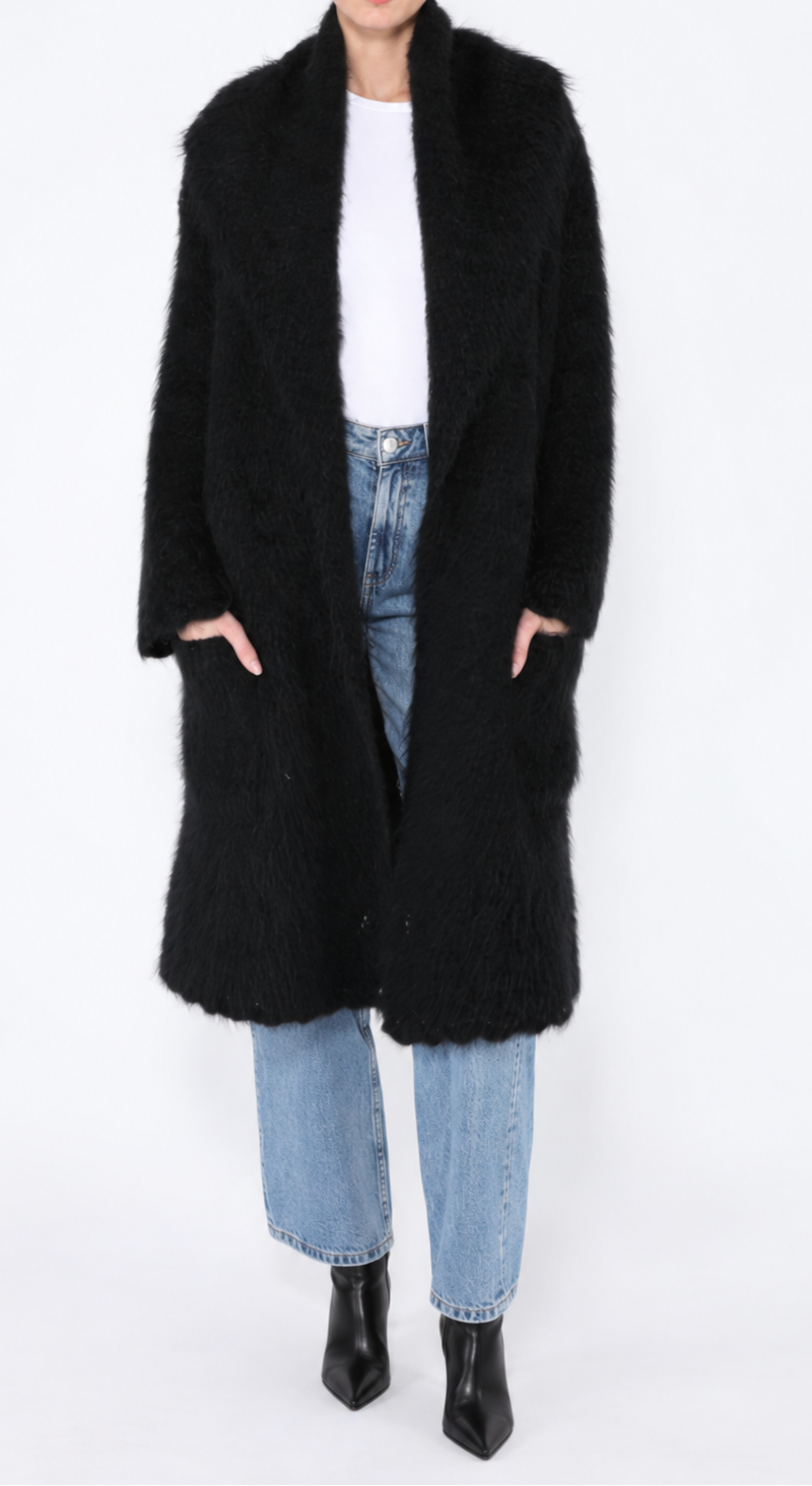 HERMÈS Manteau en Mohair