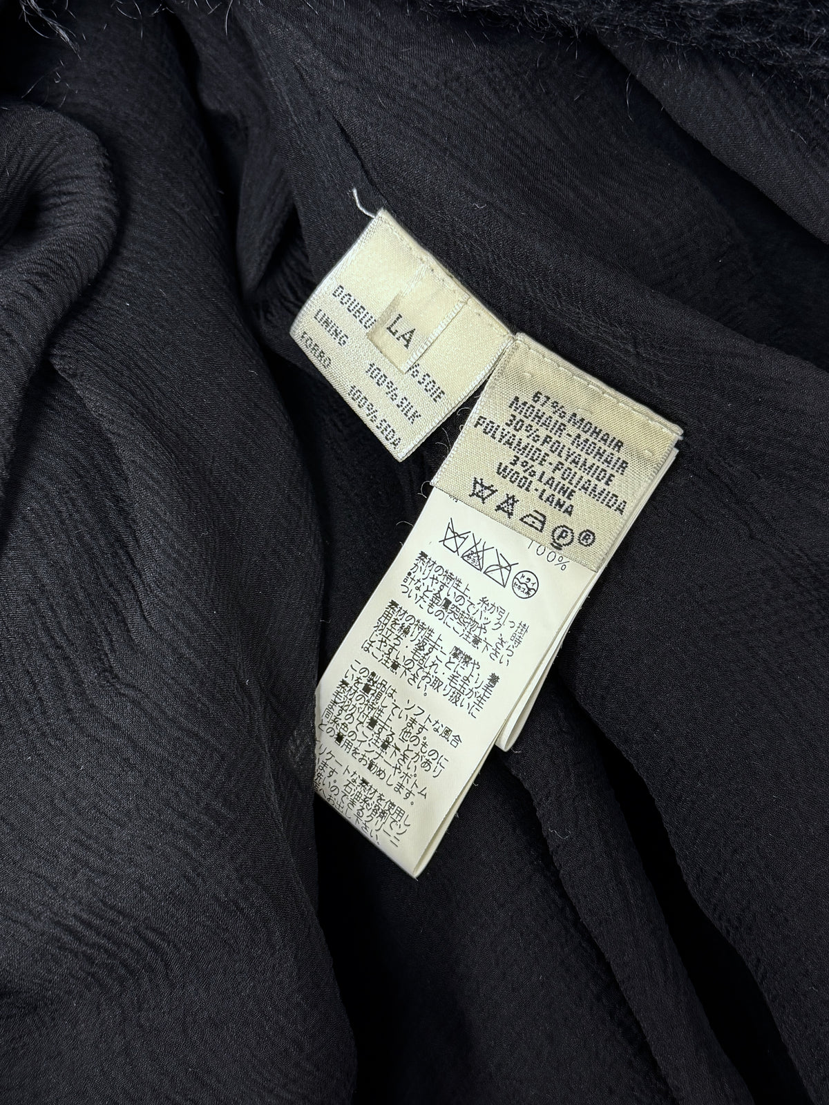 HERMÈS Manteau en Mohair