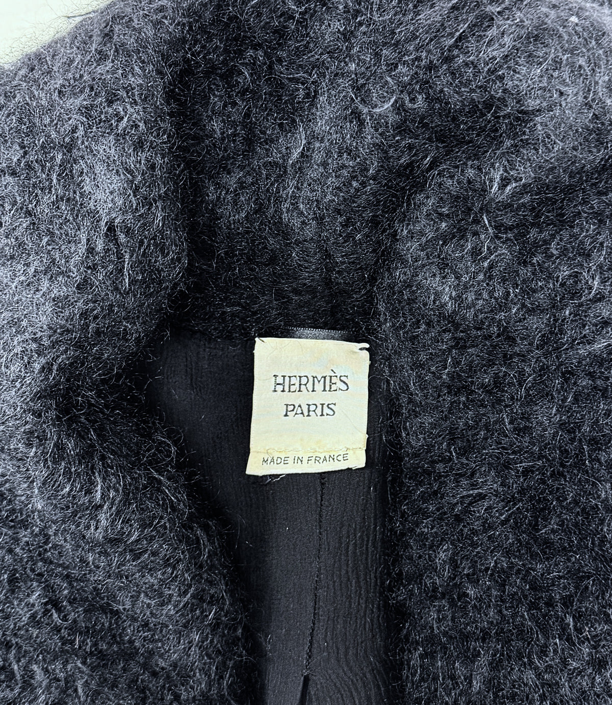 HERMÈS Manteau en Mohair