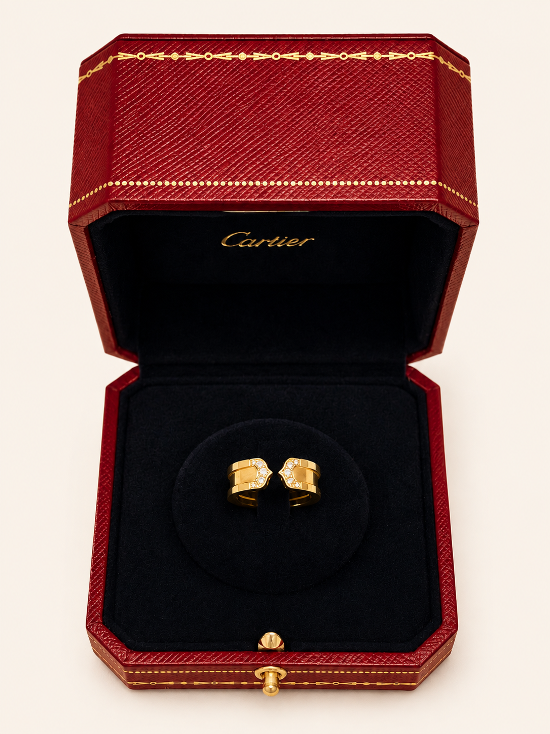 CARTIER Bague C Or et Diamants