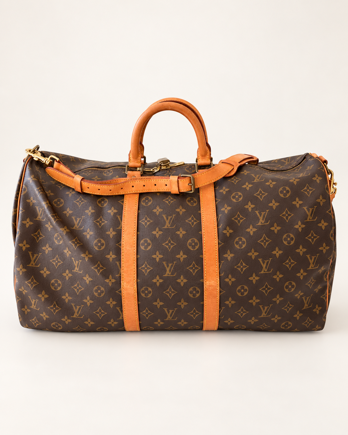 LOUIS VUITTON Sac Keepall 55 Bandoulière
