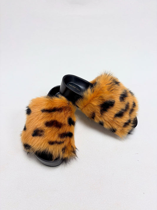 CÉLINE Leopard Sandals