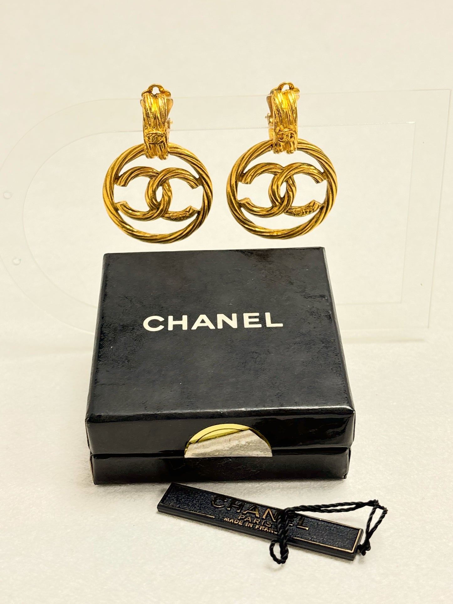 CHANEL Boucles d'oreilles 1994