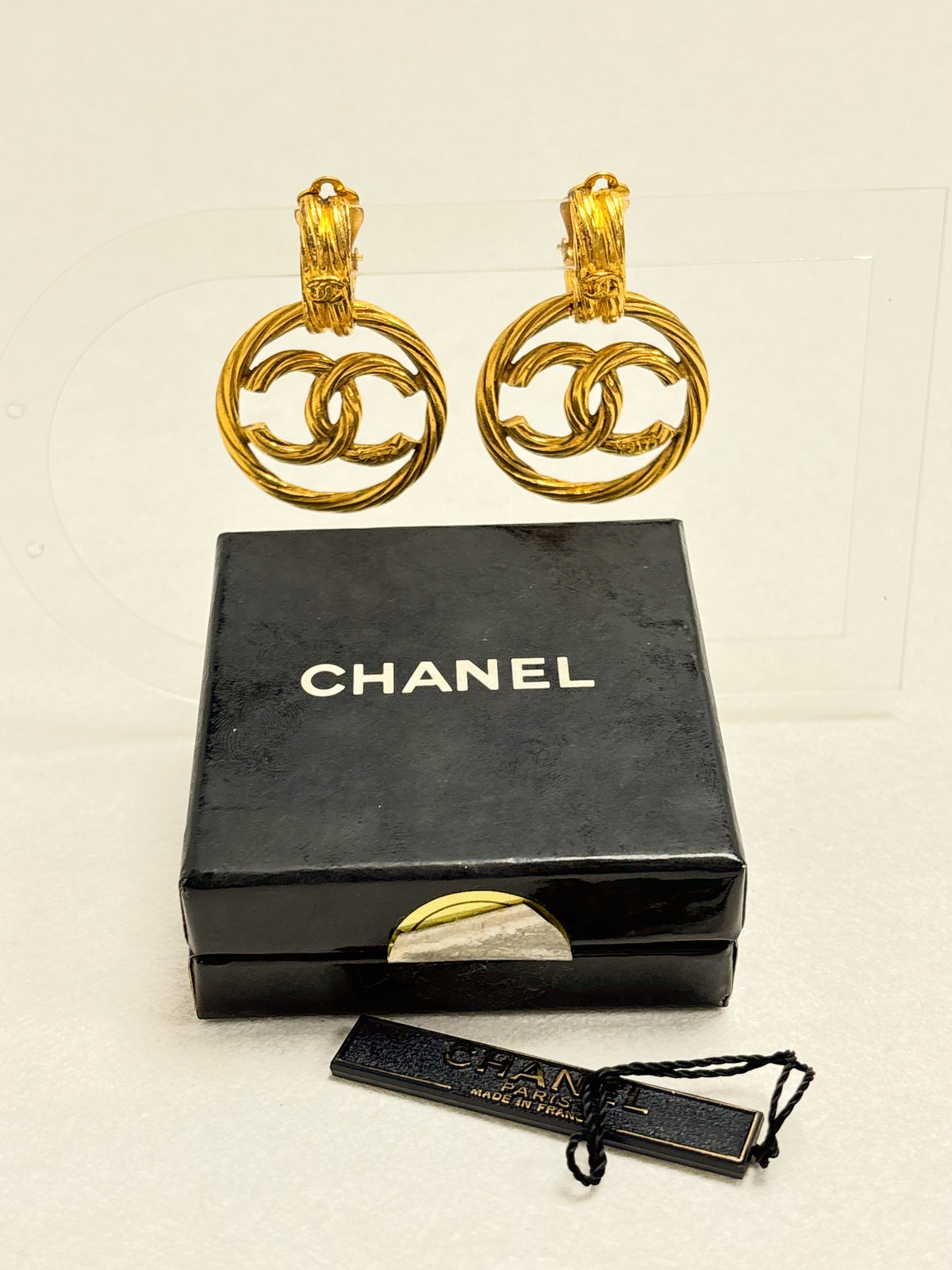 CHANEL Boucles d'oreilles 1994