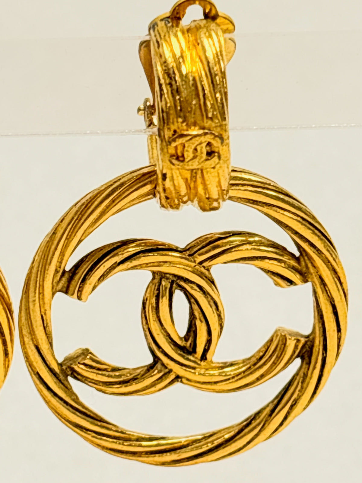 CHANEL Boucles d'oreilles 1994