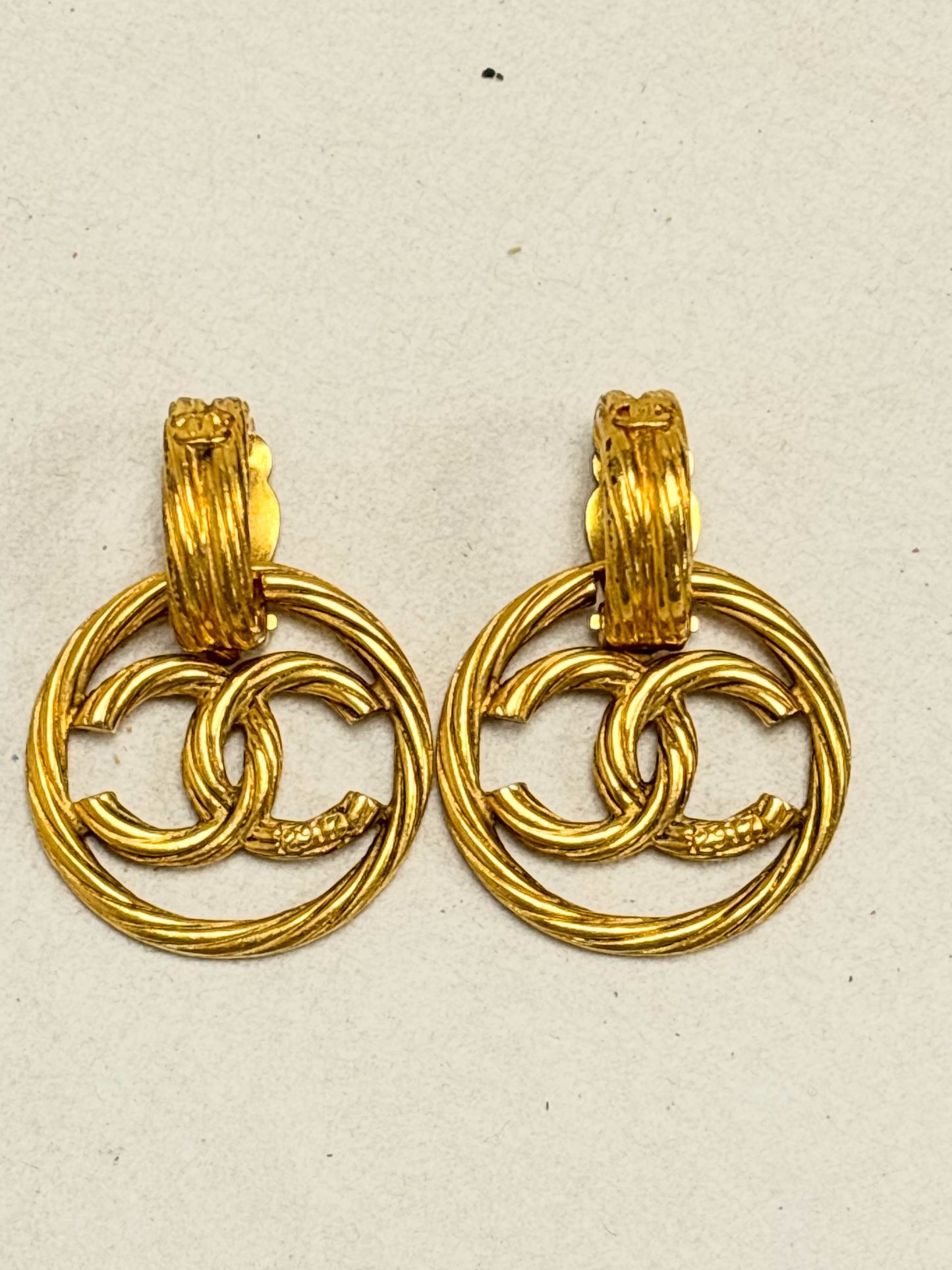 CHANEL Boucles d'oreilles 1994