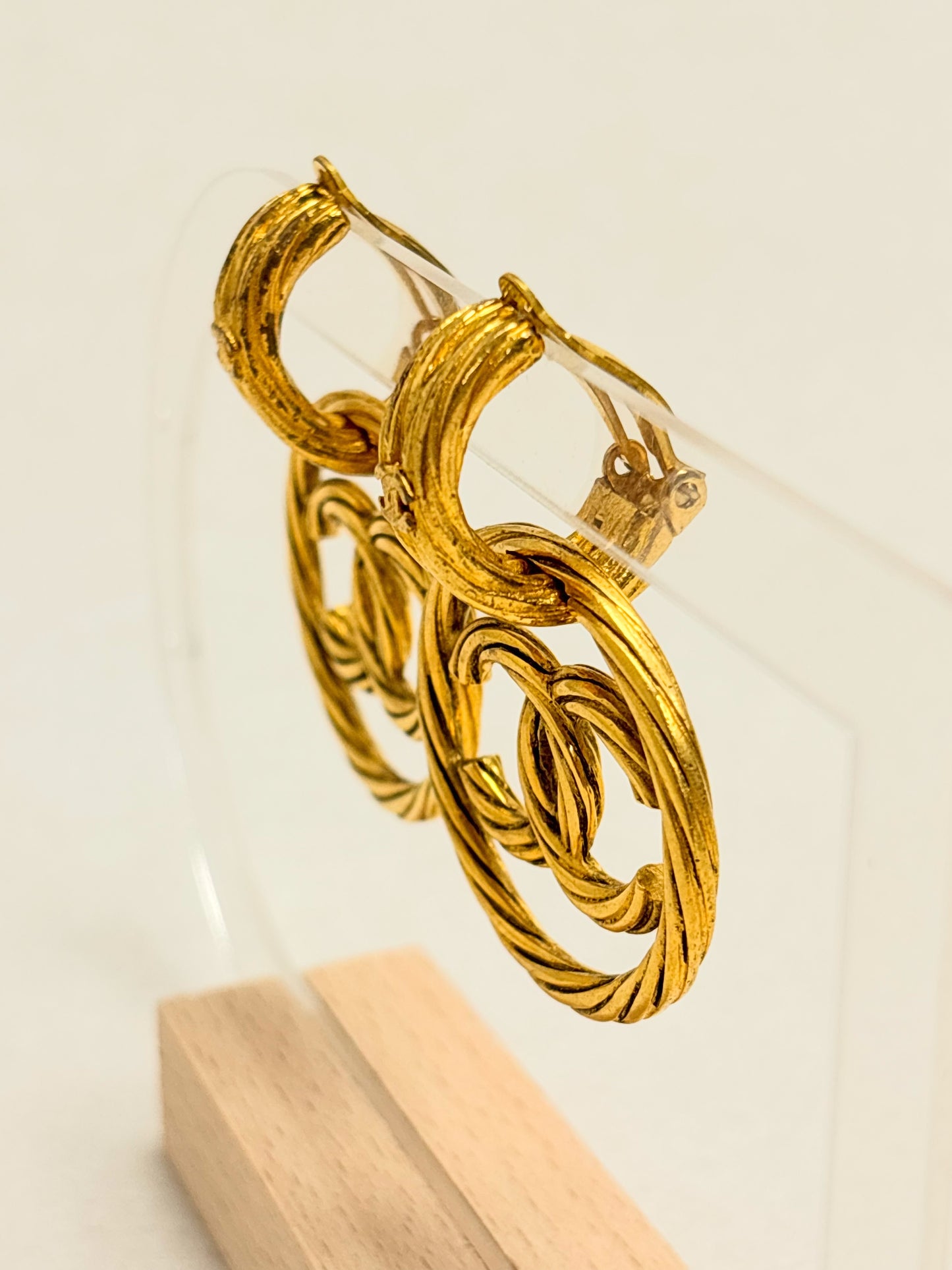CHANEL Boucles d'oreilles 1994