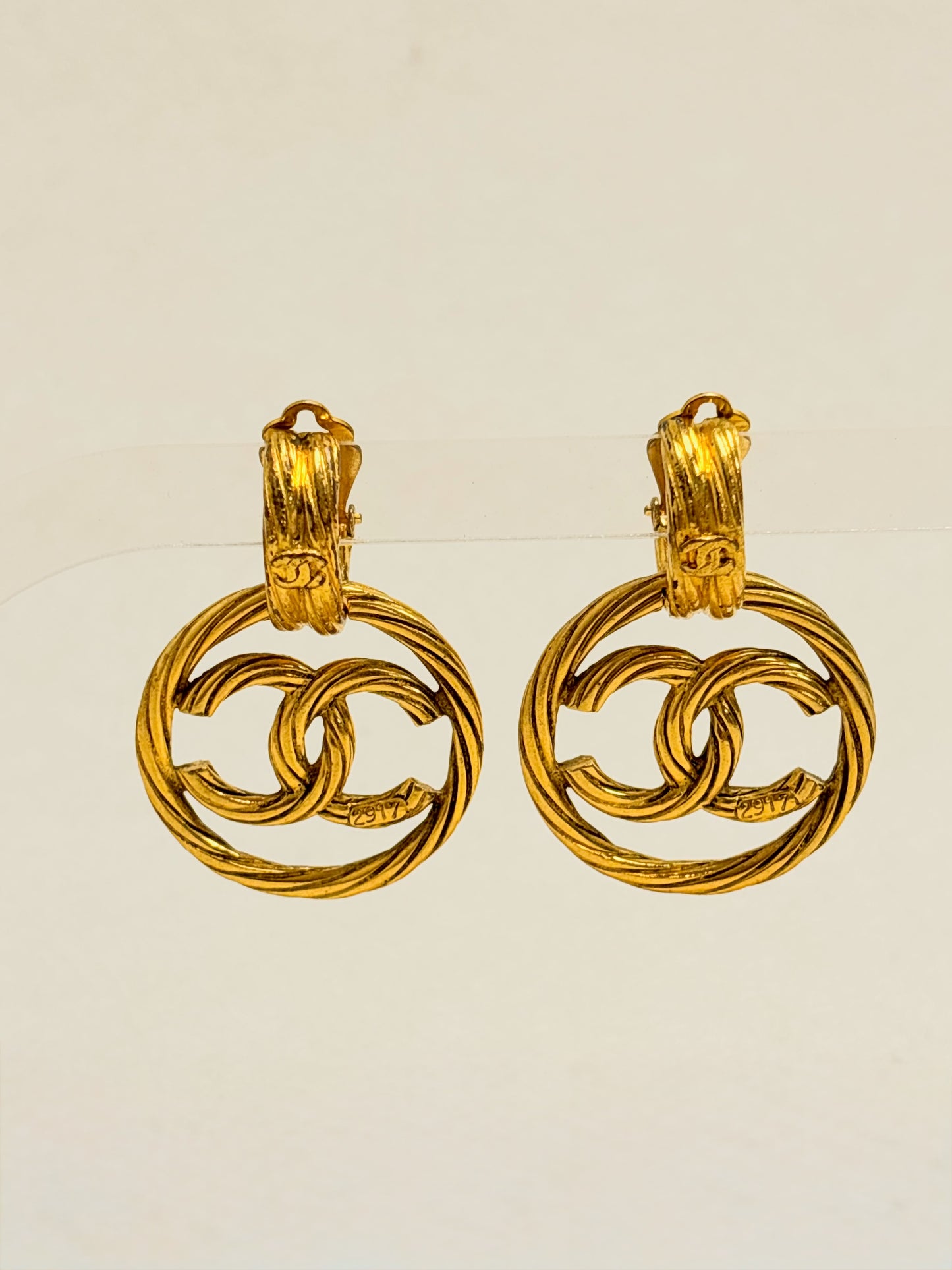 CHANEL Boucles d'oreilles 1994