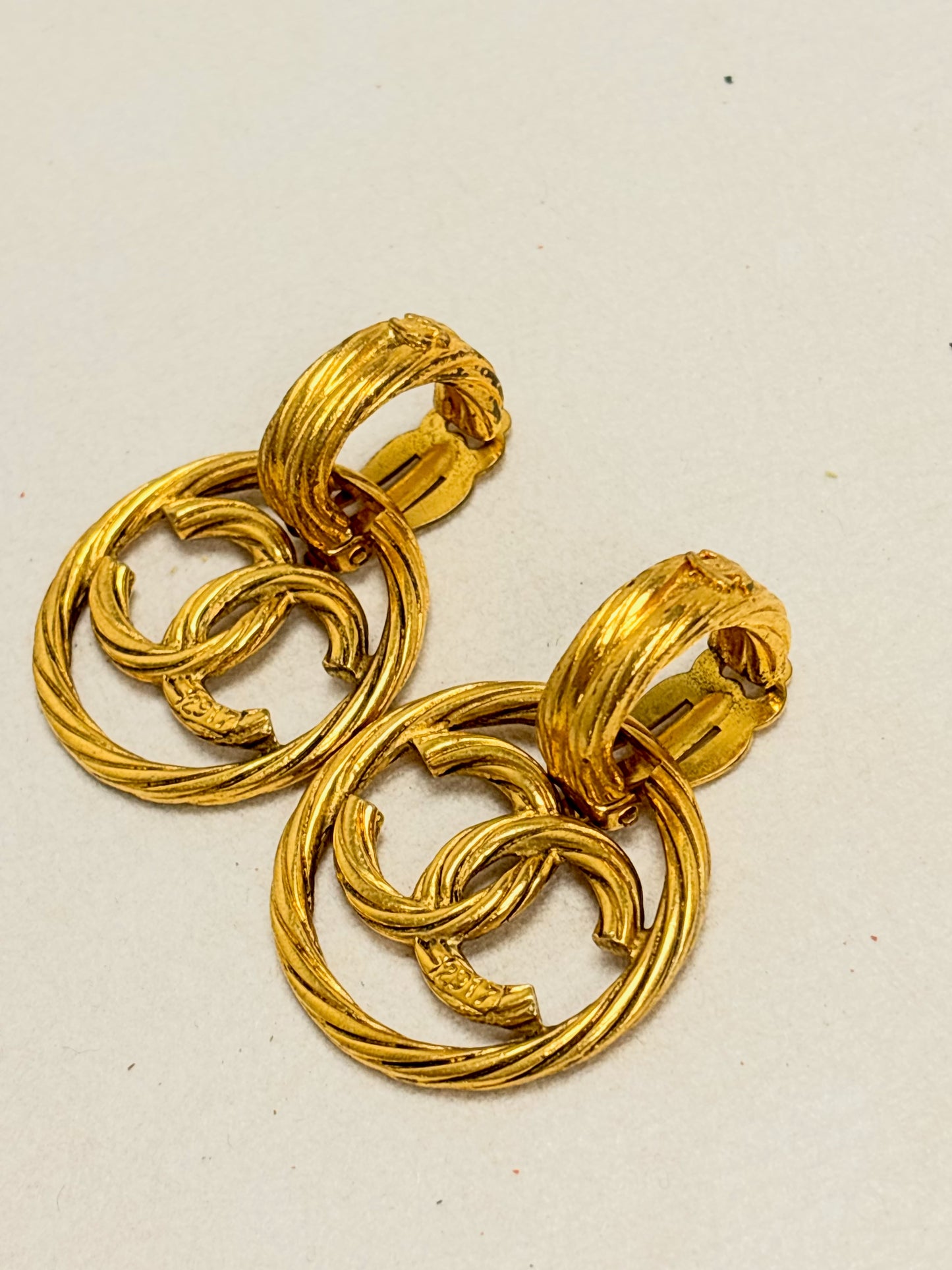 CHANEL Boucles d'oreilles 1994
