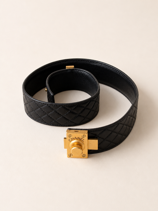 CHANEL Ceinture Locker 1994
