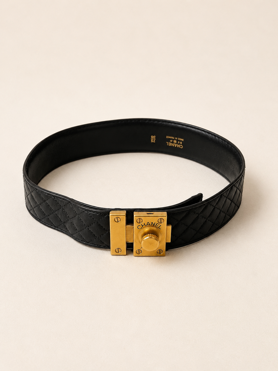 CHANEL Ceinture Locker 1994