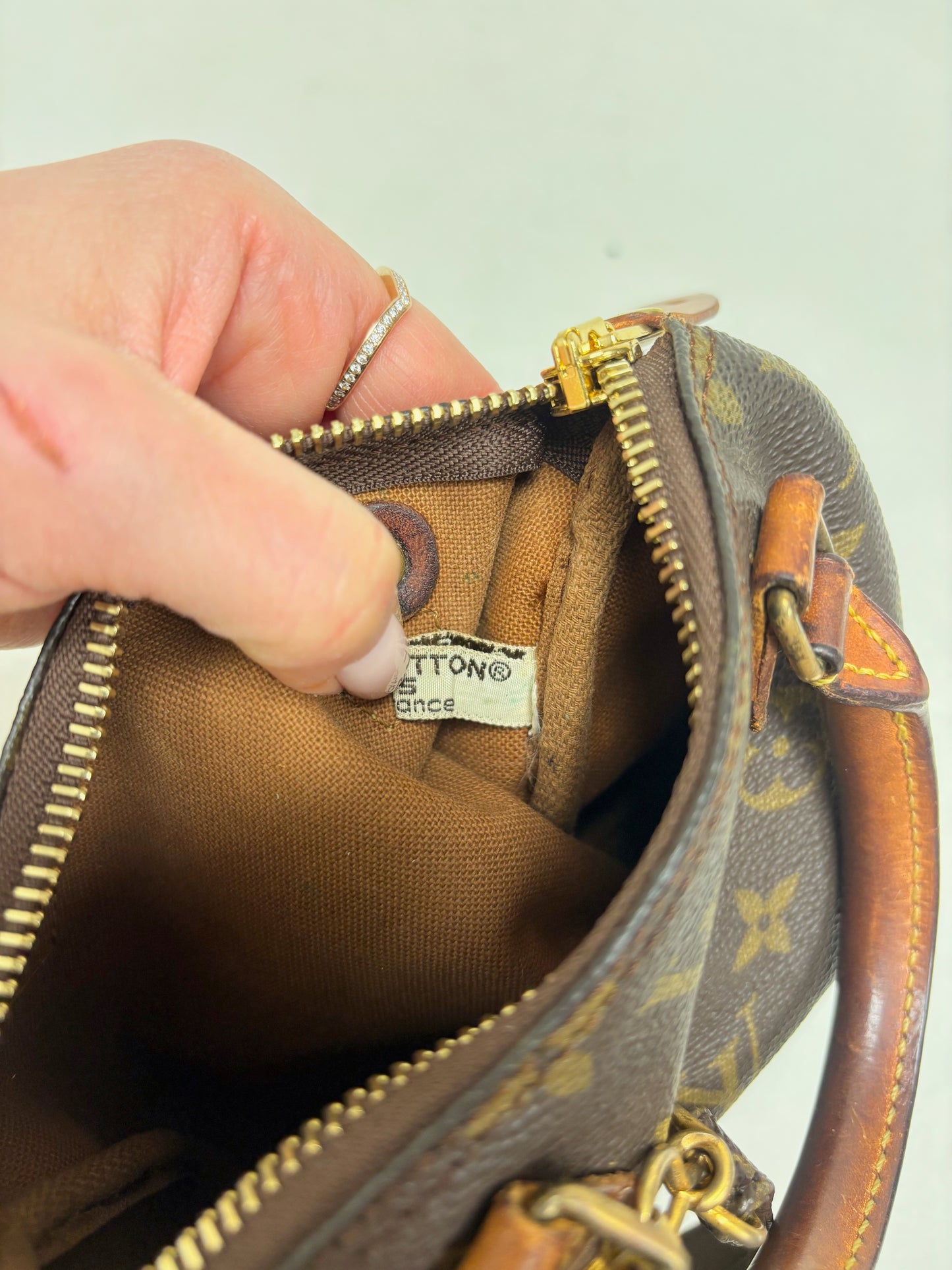 LOUIS VUITTON Speedy Nano