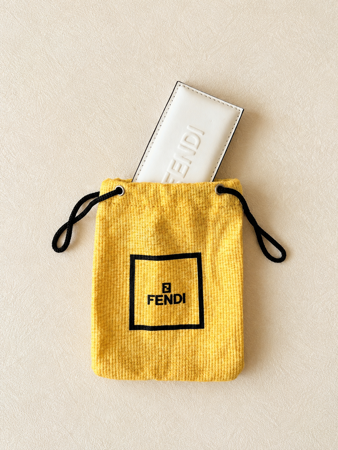 FENDI Barrette cuir