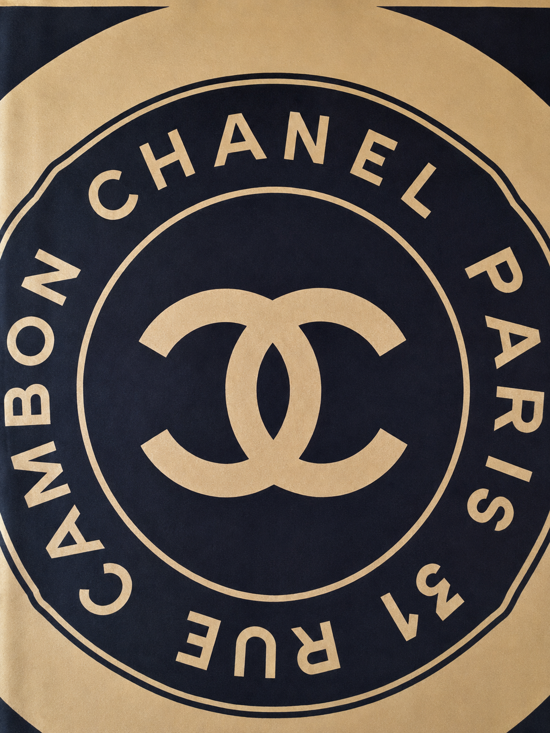 CHANEL Carré en soie