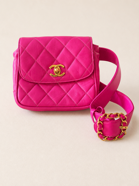 CHANEL Sac Banane Matelassé