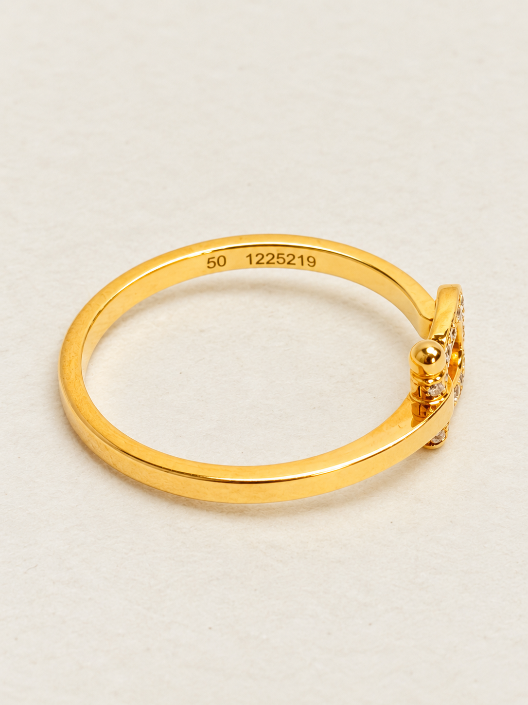 FRED Bague Force 10 Or Jaune
