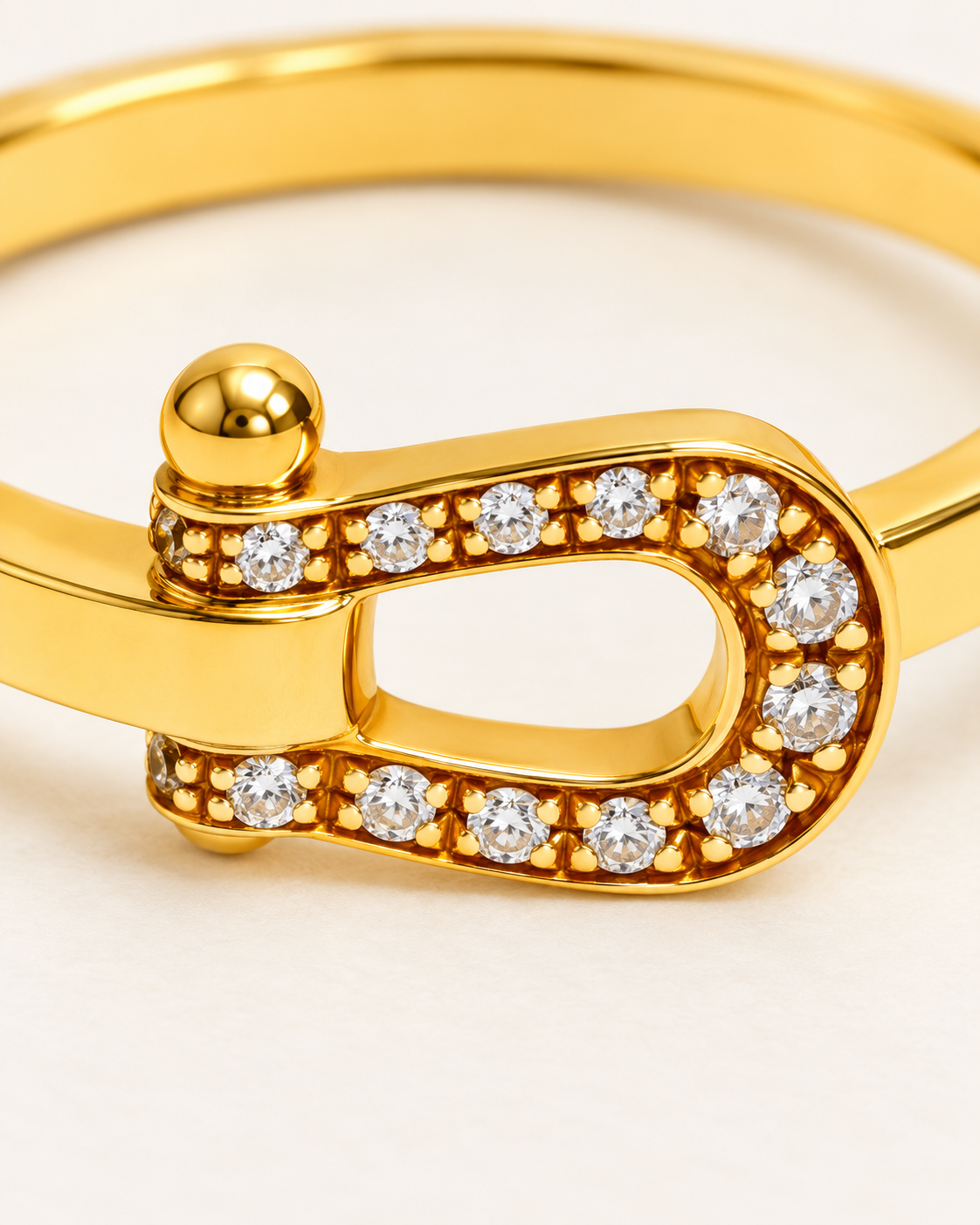 FRED Bague Force 10 Or Jaune