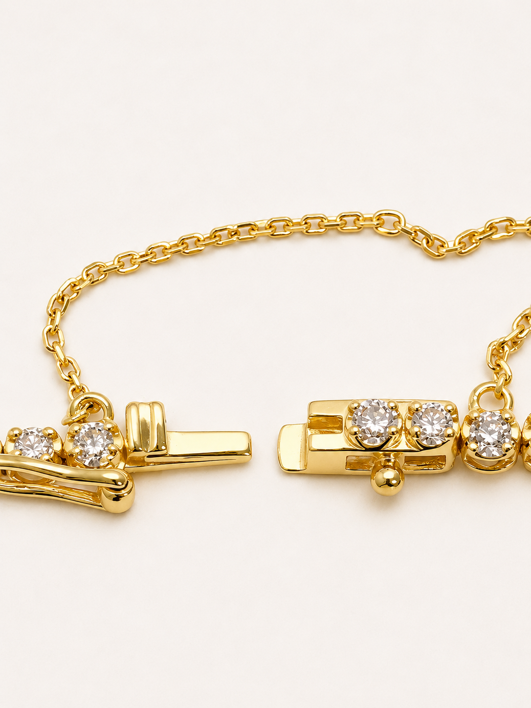 Bracelet Tennis en Or et Diamants