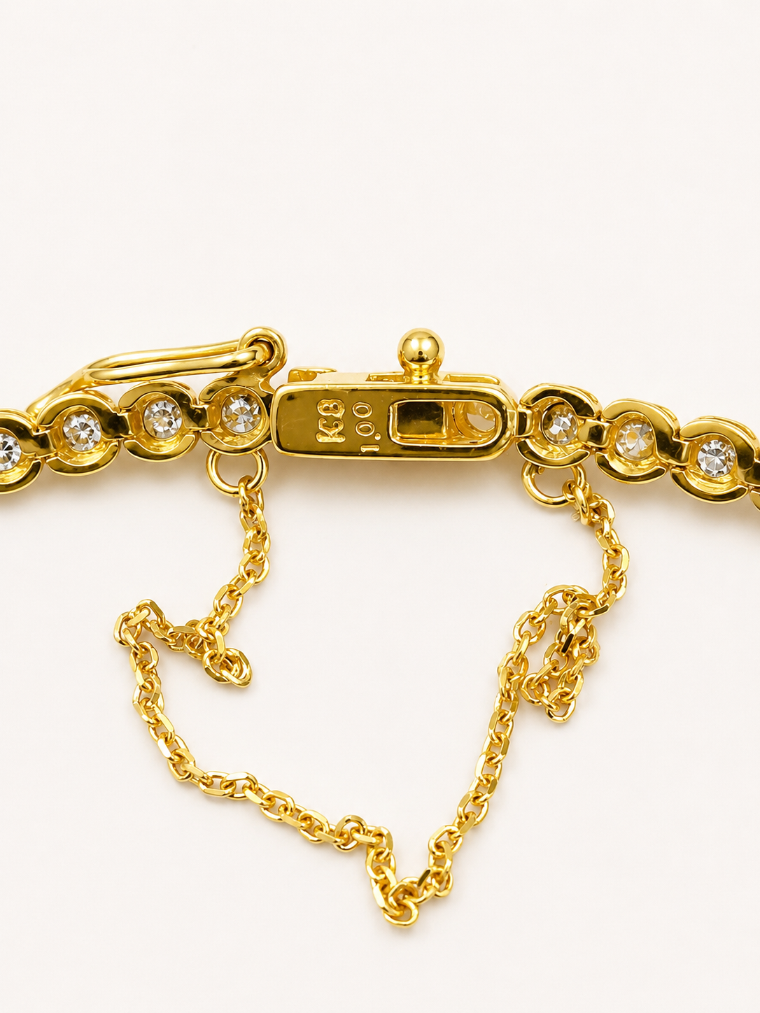 Bracelet Tennis en Or et Diamants