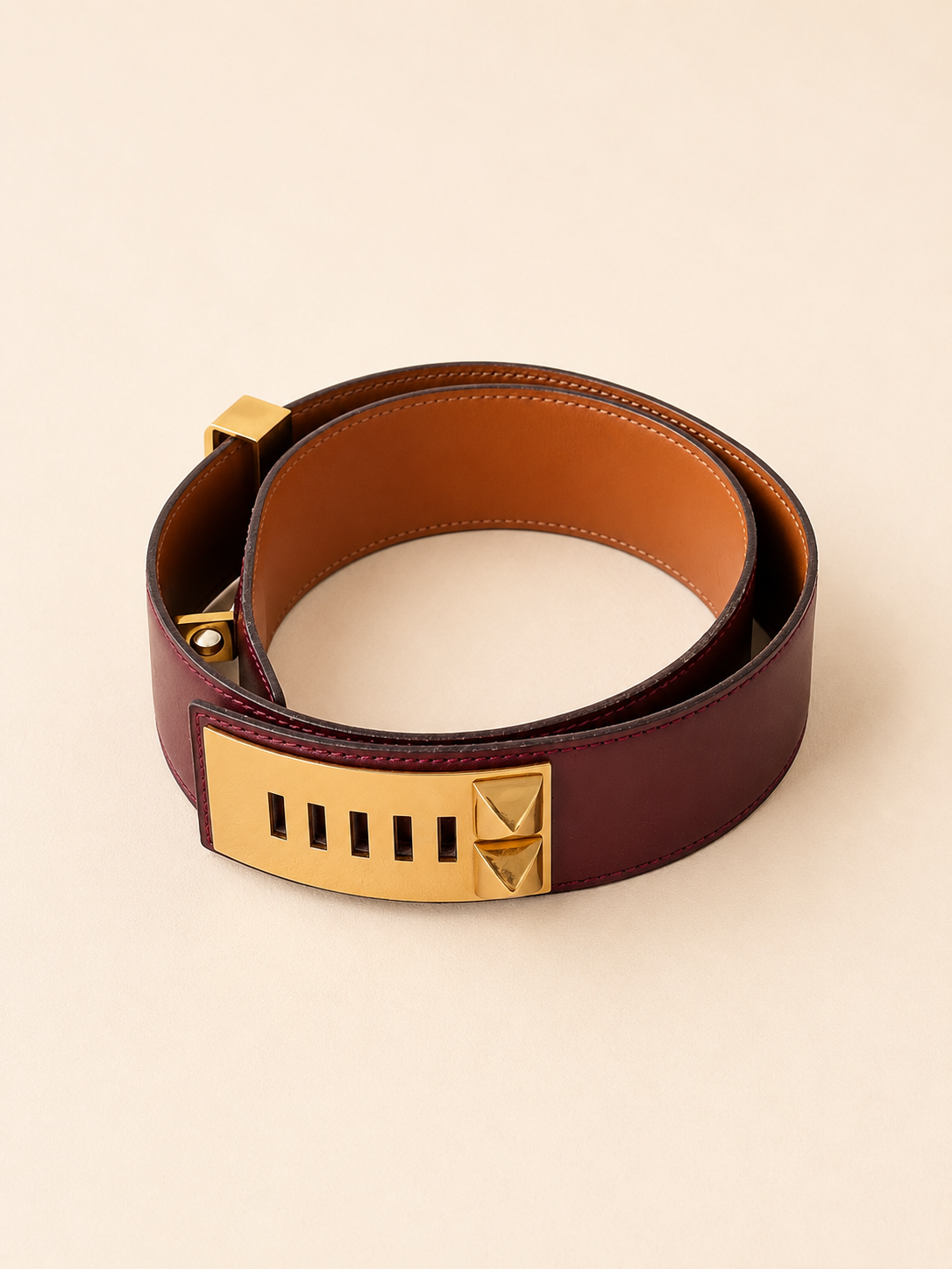 HERMÈS Ceinture Collier de chien