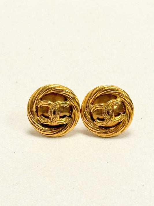 CHANEL Boucles d'oreilles 1993