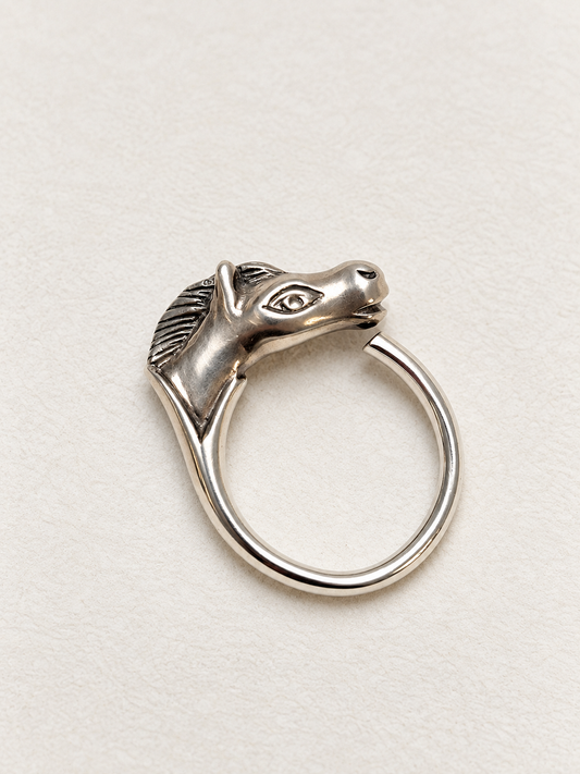 HERMÈS Bague Argent