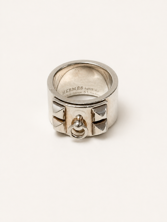 HERMÈS Bague Collier de chien