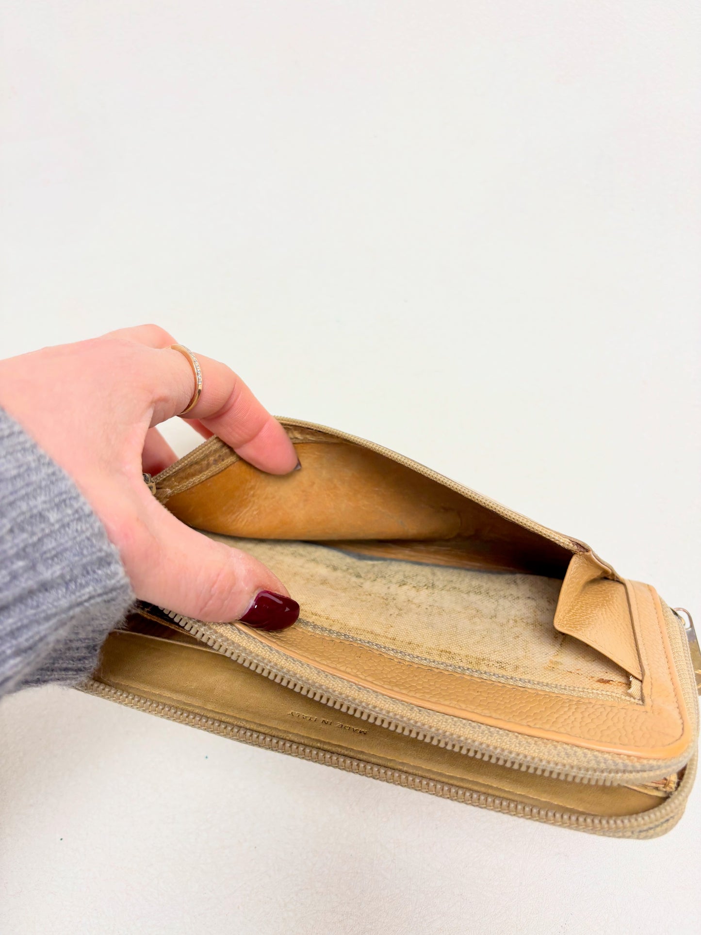 CHANEL Leather Wallet