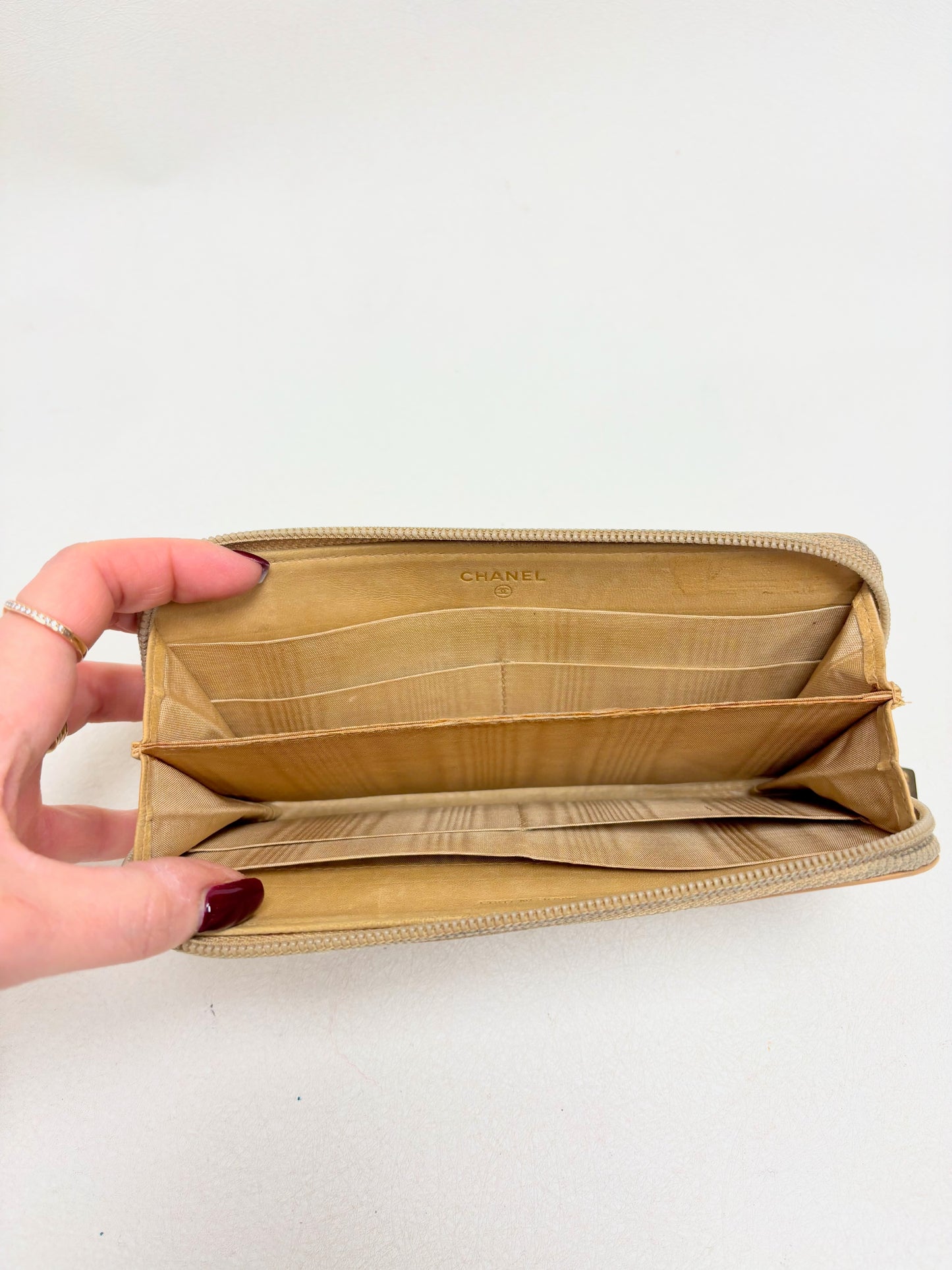 CHANEL Leather Wallet