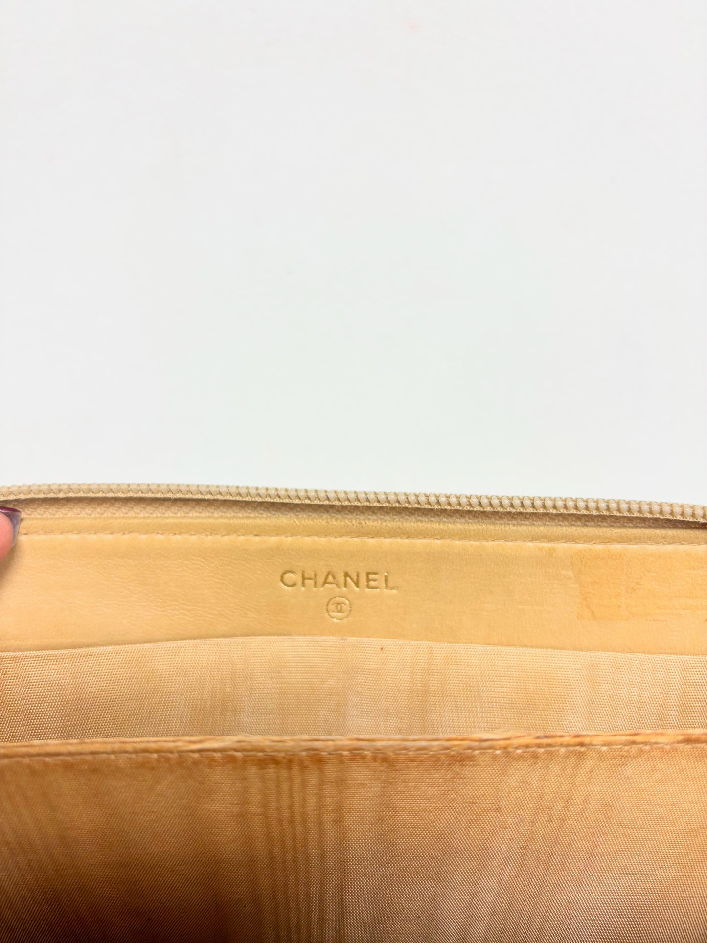 CHANEL Leather Wallet