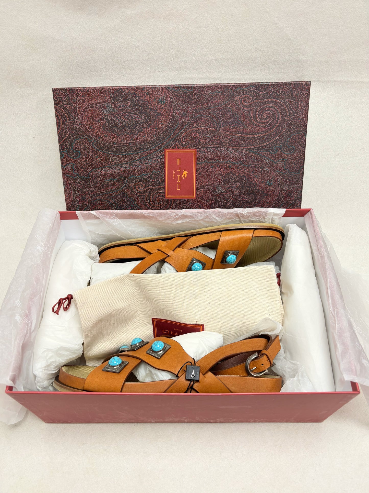 ETRO Sandales en cuir
