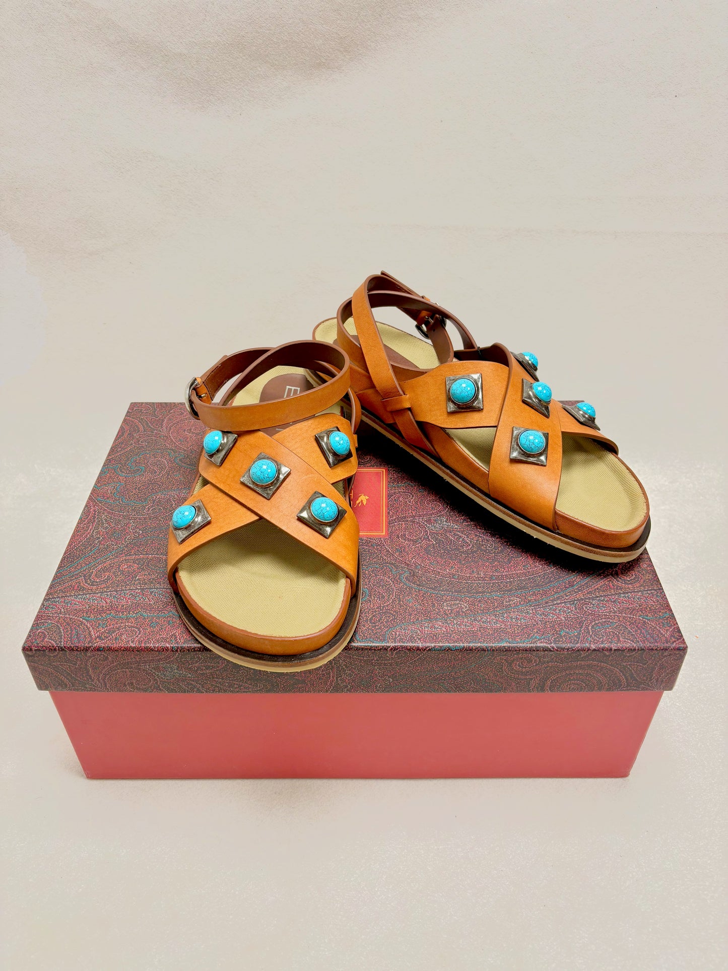 ETRO Sandales en cuir